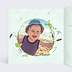 Carte anniversaire enfant Bateau Mouche Intérieur Gauche