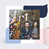 Carte anniversaire adulte Graphique Moderne Intérieur Gauche