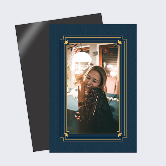 Carte anniversaire Années Folles