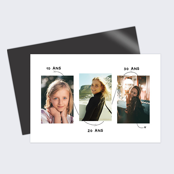 Carte anniversaire Roadtrip Avion - Bon Pour