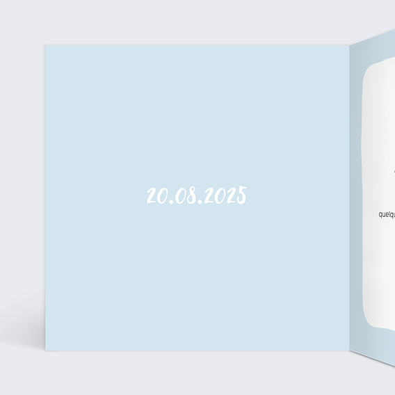 Carte anniversaire Balais Intérieur Gauche