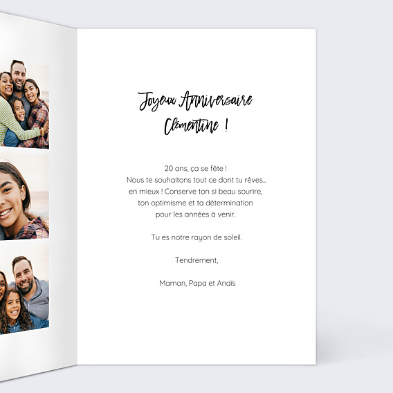 Anniversaire Adulte Belles Lettres