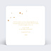 Carte anniversaire adulte Golden Dots Verso