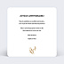 Carte anniversaire adulte Golden Jungle Verso