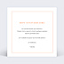Carte anniversaire adulte Joli Filet Verso