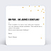 Carte anniversaire adulte Poussière d'Étoiles - Bon Pour Verso