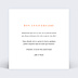 Carte anniversaire adulte Simplicité Verso