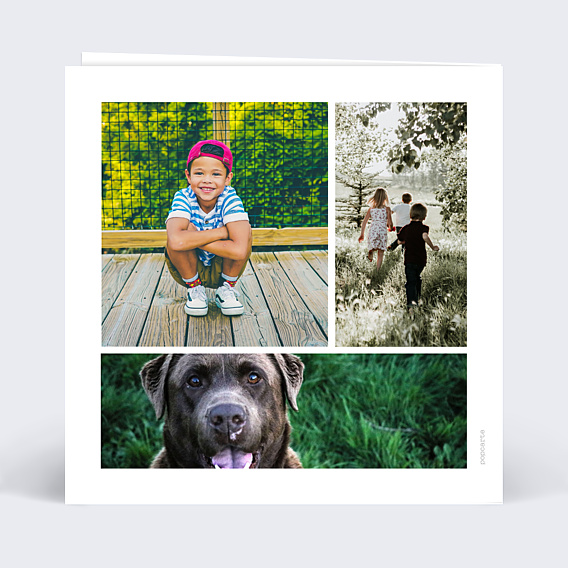 Anniversaire Enfant Multiphotos Charme Classique
