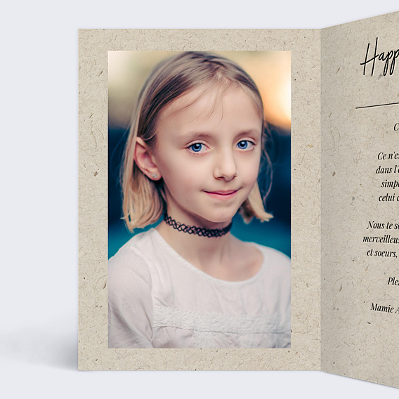 Anniversaire Enfant Esprit Chiné