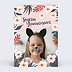 Carte anniversaire enfant Petit Chat