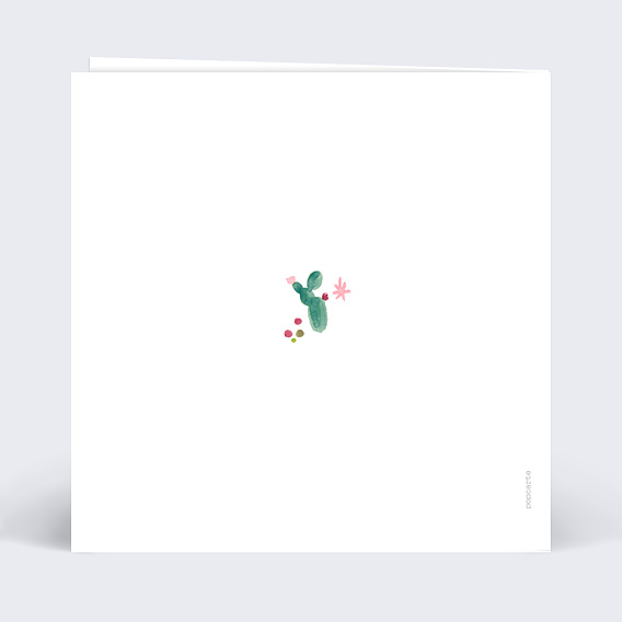Anniversaire Adulte Cactus