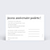 Anniversaire Adulte Challenge Liste 