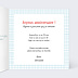 Carte anniversaire adulte Cahier d'École Intérieur Droit