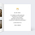 Carte anniversaire adulte Ligne Ocre Intérieur Droit