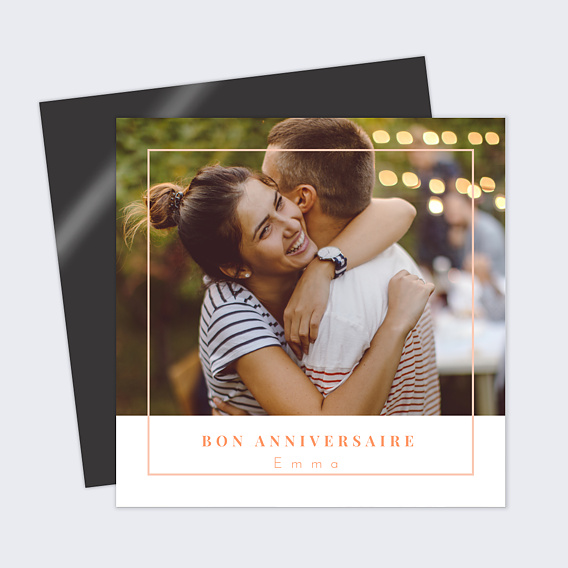 Carte anniversaire Joli Filet