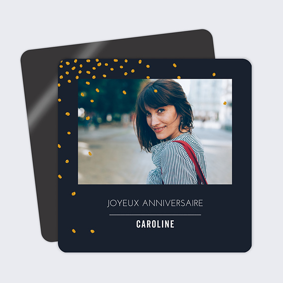 Carte anniversaire Poussière d'Étoiles