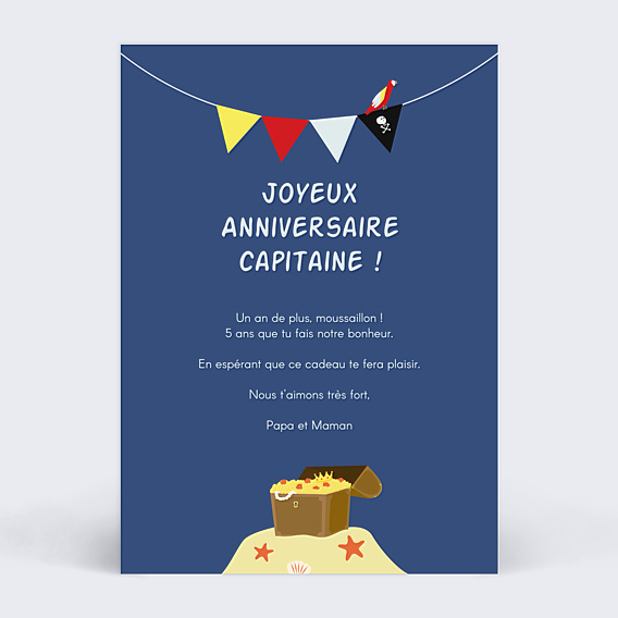 Anniversaire Enfant Bateau Pirate