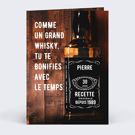 Anniversaire Adulte Pur Malt