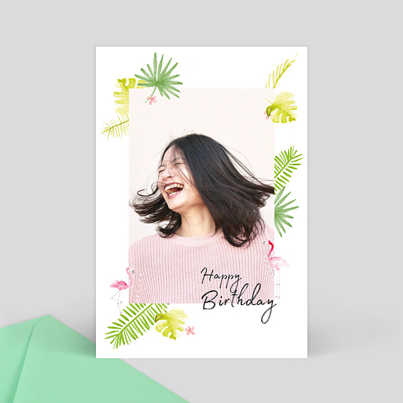 Anniversaire Adulte Tropical