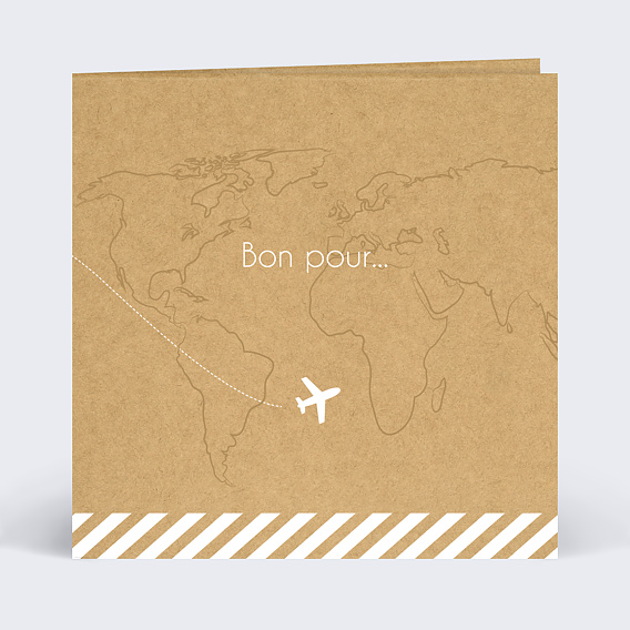 Carte Anniversaire Bon Pour - Popcarte