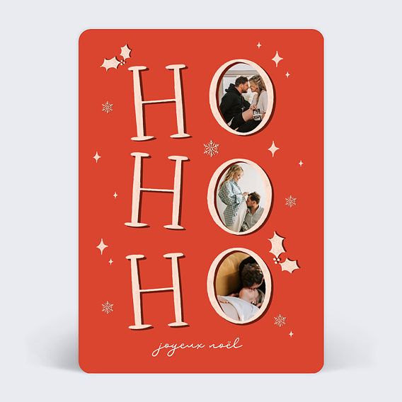Carte annonce grossesse Bébé Noël