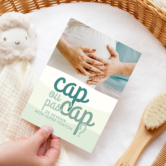 Carte annonce grossesse Cap Tonton