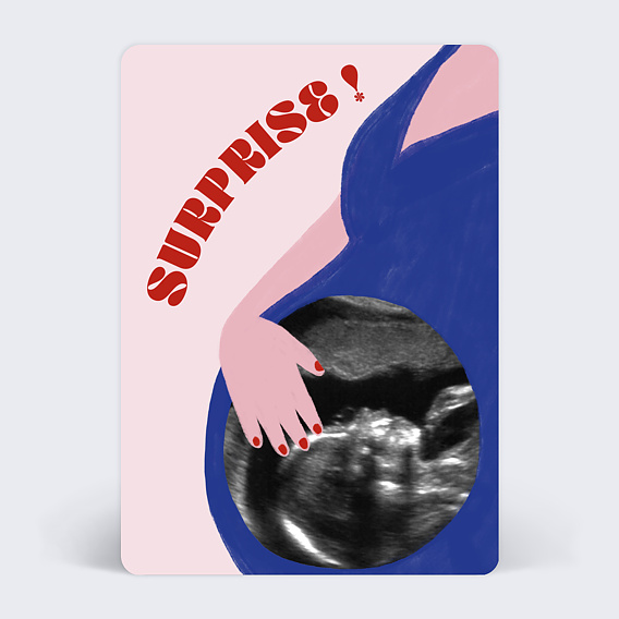 Carte Annonce Grossesse En Cloque