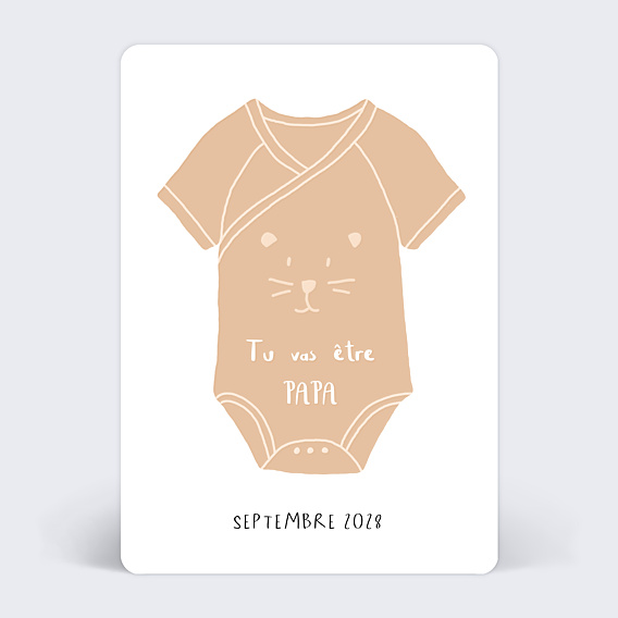 Carte Annonce Grossesse Le Body