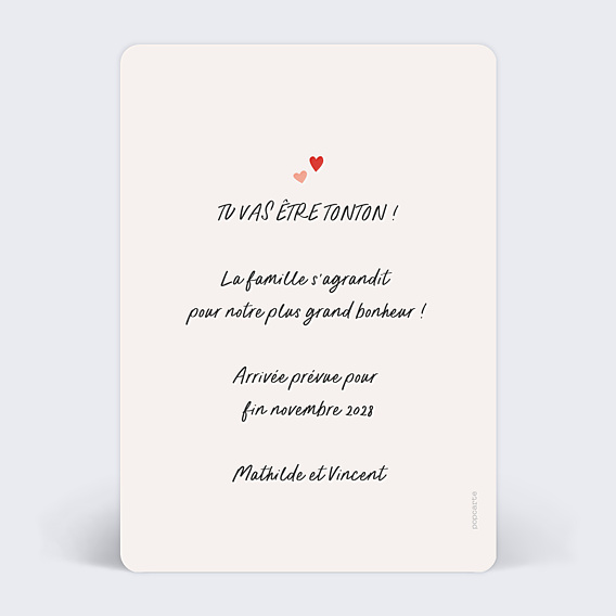 Carte Annonce Grossesse Citron