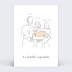 Carte Annonce Grossesse Illustration Famille