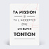 Carte Annonce Grossesse Mission impossible