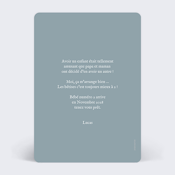 Carte Annonce Grossesse Annonce enfant