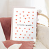 Carte Annonce Grossesse Motif Coeur