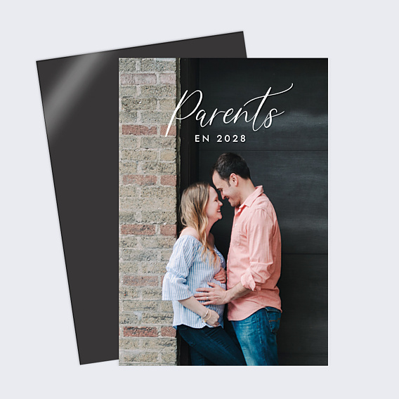 Carte Annonce Grossesse Futurs Parents