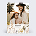 Carte annonce grossesse Bouquet Sauvage