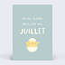 Carte annonce grossesse Poussin