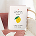 Carte Annonce Grossesse Citron