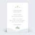 Carte annonce grossesse Famille Dinosaure Verso