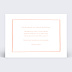Carte annonce grossesse Papa + Maman simple Verso