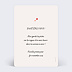 Carte annonce grossesse Petit Pois Verso