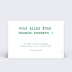 Carte Annonce Grossesse Salade