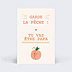Carte Annonce Grossesse Pêche