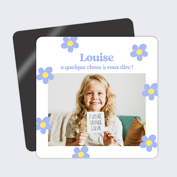 Carte annonce grossesse Annonce importante