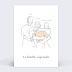 Carte annonce grossesse Illustration Famille