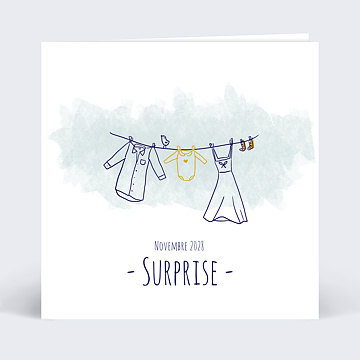 Carte Annonce Grossesse Personnalisable Popcarte