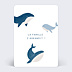 Carte Annonce Grossesse Baleineau