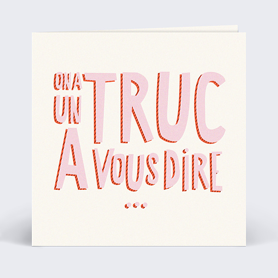 Carte Annonce Grossesse Confidences
