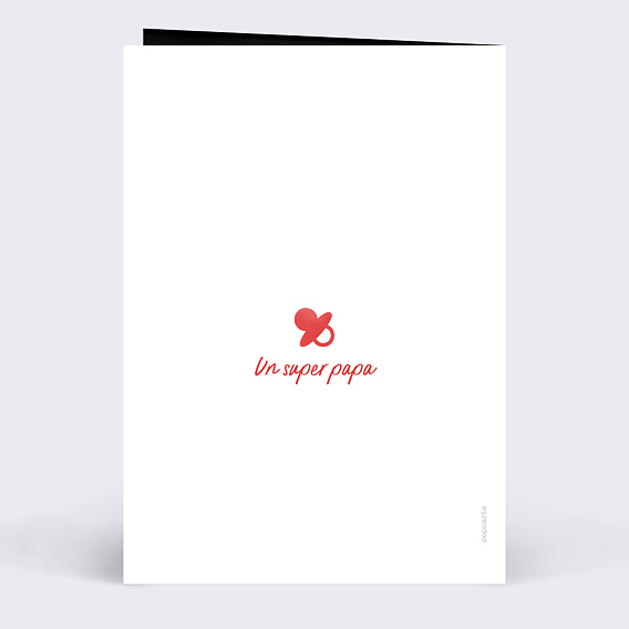 Carte annonce grossesse Jackpot Verso