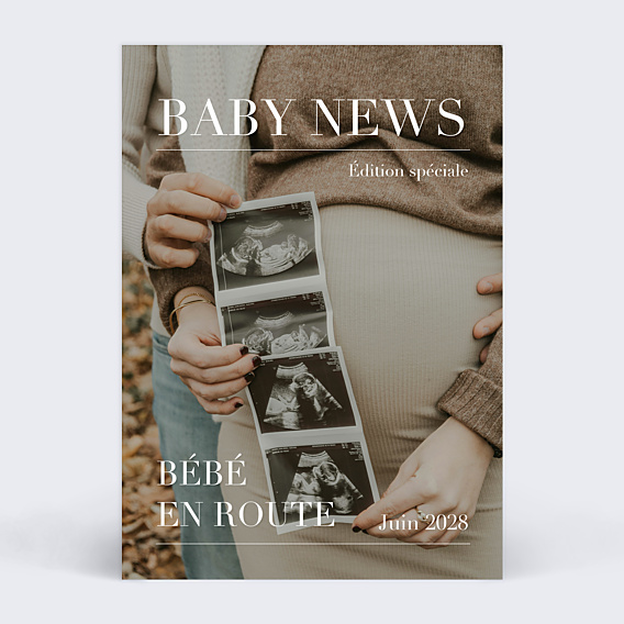 Carte Annonce Grossesse Magazine