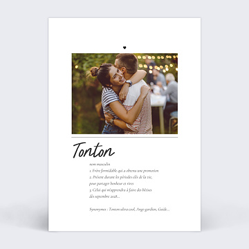 Carte Annonce Grossesse Dfinition Tonton